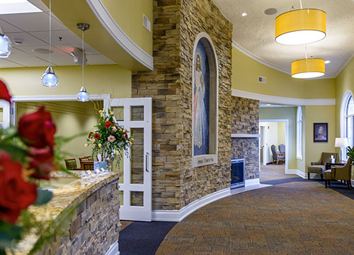 Divine Mercy Reception Area
